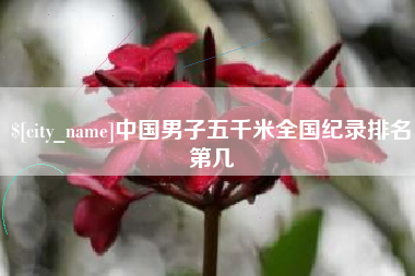 迪庆中国男子五千米全国纪录排名第几