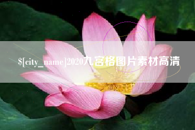 迪庆2020九宫格图片素材高清