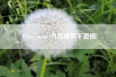 迪庆九宫建筑平面图