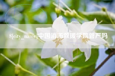 迪庆中国消防救援学院管严吗