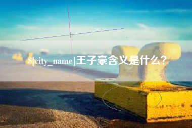 迪庆王子豪含义是什么？