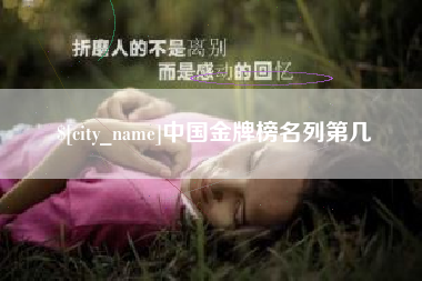 迪庆中国金牌榜名列第几