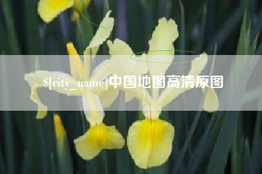 迪庆中国地图高清原图