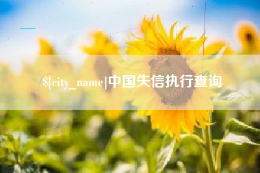 迪庆中国失信执行查询