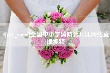 迪庆全国中小学消防公开课网络直播视频