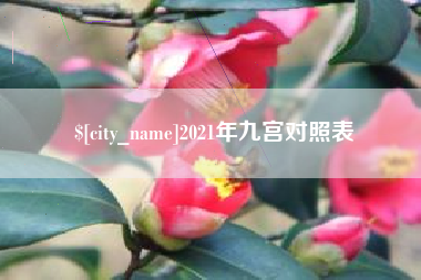 迪庆2021年九宫对照表