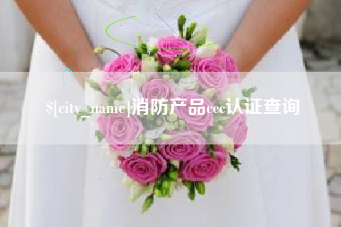 迪庆消防产品ccc认证查询