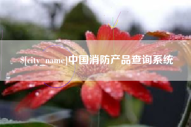 迪庆中国消防产品查询系统